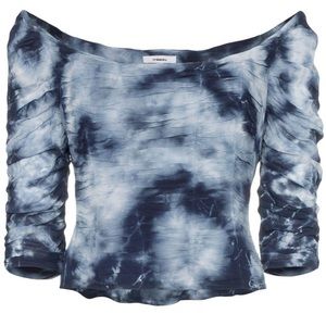 Miaou Madeline tie dye crop top in size small